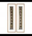 郭保军 书法《好花美酒联》欣赏
